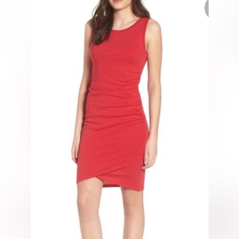 Leith Ruched Mini Dress